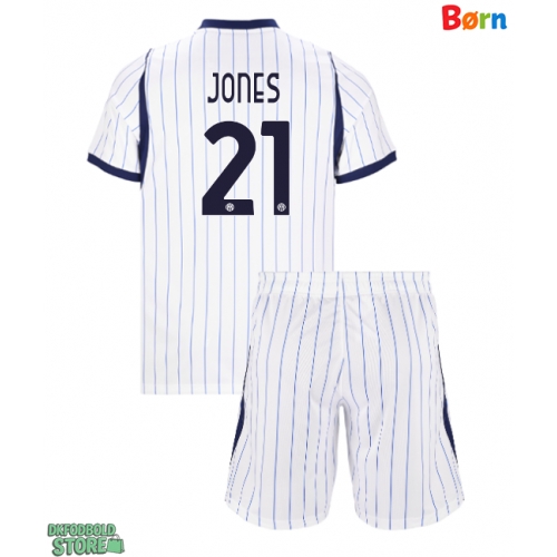 Inter Milan Curtis Jones #21 Replika Babytøj Udebanesæt Børn 2026-27 Kortærmet (+ Korte bukser)